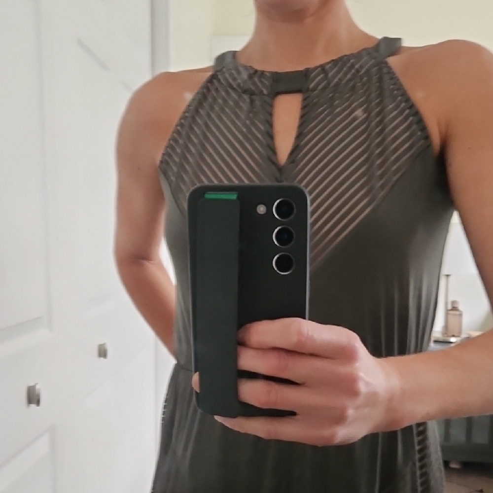 Apt. 9 Mesh Stripe Maxi Dress